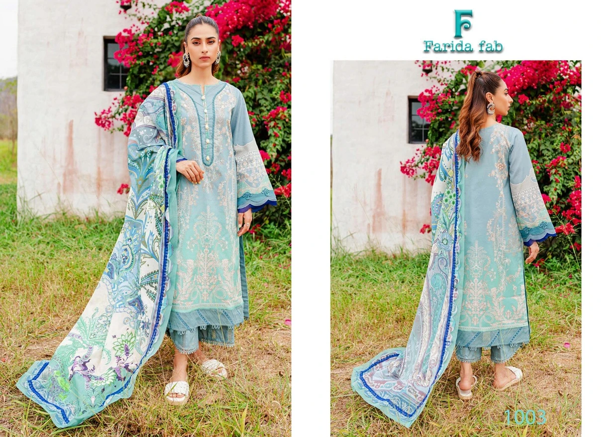 Vardan Ethnic Farida Fab Concept-B Cotton Wholesale Pakistani Salwar Suit Catalog